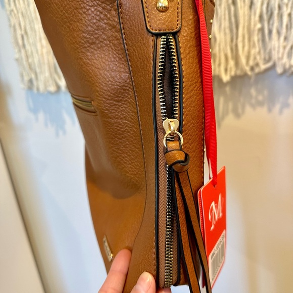 ❤️Montana West Vegan Leather Studded Handbag NWT! Gorgeous! - Picture 5 of 11